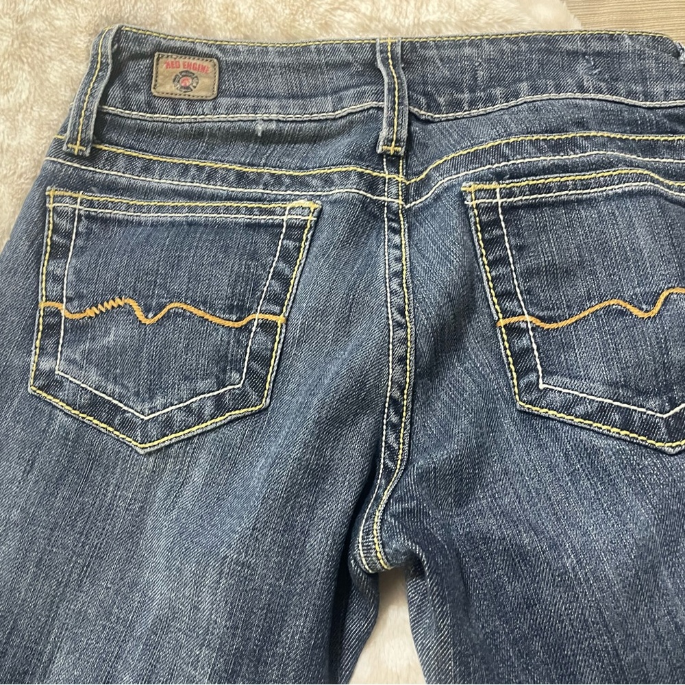 Red Engine Boot Cut Jeans - Picture 5 of 5